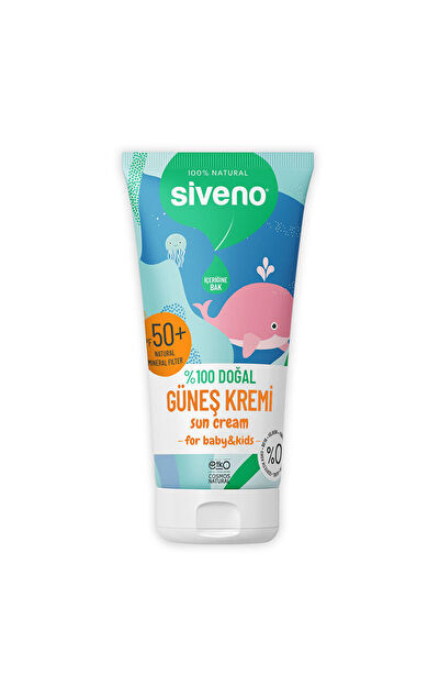 Siveno Bebekler için Doğal Güneş Kremi Spf50+ 50 ml