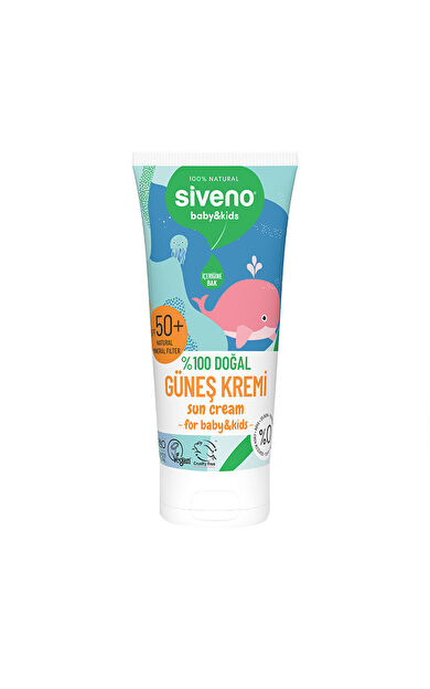 Siveno Bebekler için Doğal Güneş Kremi Spf50+ 50 ml