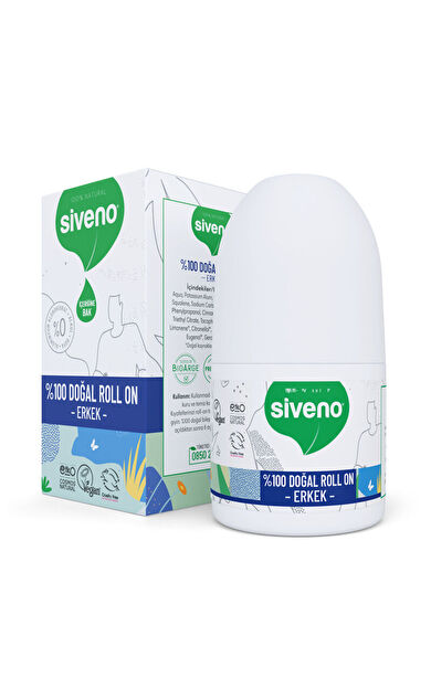 Siveno Doğal Erkekler için Roll-On 50 ml