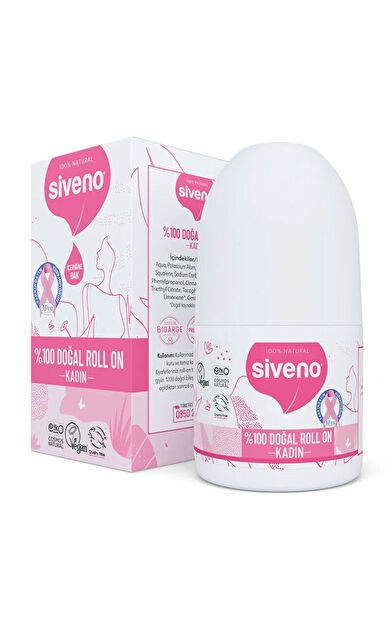 Siveno Doğal Kadınlar İçin Roll-On 50 ml