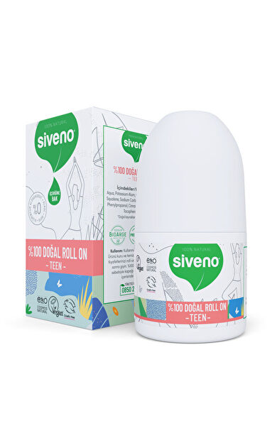 Siveno Doğal Teen Pink Roll-On 50 ml