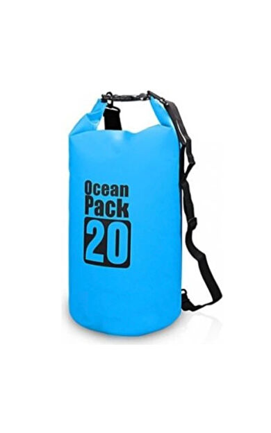 Skatinger Lethe Boards Ocean Pack 20 L Mavi Su Geçirmez Yüzen Çanta