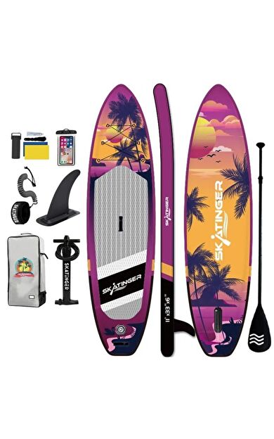 Skatinger Lethe Boards SUNRISE SUP Board Skatinger 335 x 84 x 15 cm Tam Set Paddle Board