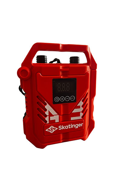 Skatinger 12V 20PSI Şişme Sup Paddle Board/Kano/Şişme Yataklar için 7 Uçlu Elektrikli Pompa