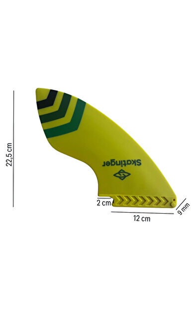 Skatinger Sup Paddle Board Şişme Sörf Tahtası Renkli Fin