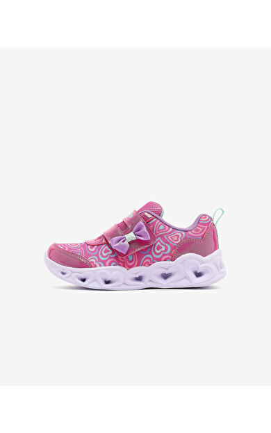HEART LIGHTS BOOGIE LAND Küçük Kız Çocuk Pembe Işıklı Spor Ayakkabı 303258N HPMT
