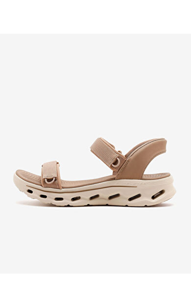GO WALK GLIDE-STEP 2.0 SANDAL Kadın Bej Sandalet 141267 TPE