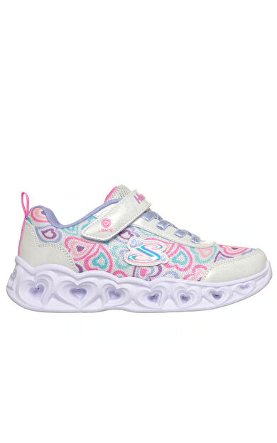 HEART LIGHTS - BOOGIE LOVE Büyük Kız Çocuk Beyaz Işıklı Spor Ayakkabı 303257L WMLT