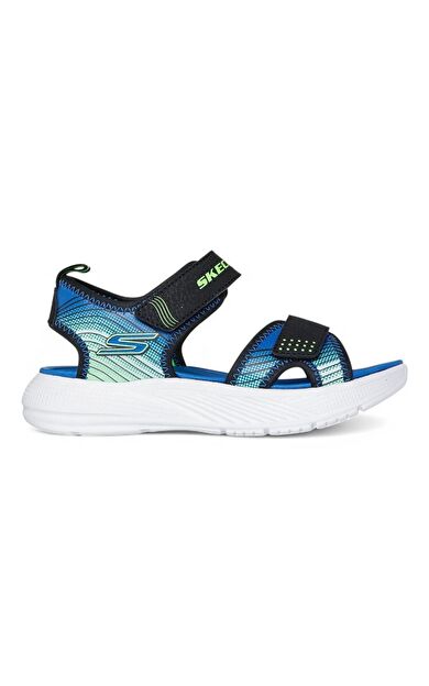 Skechers 407034L BKLM Microspec-Splash Erkek Çocuk Sandalet