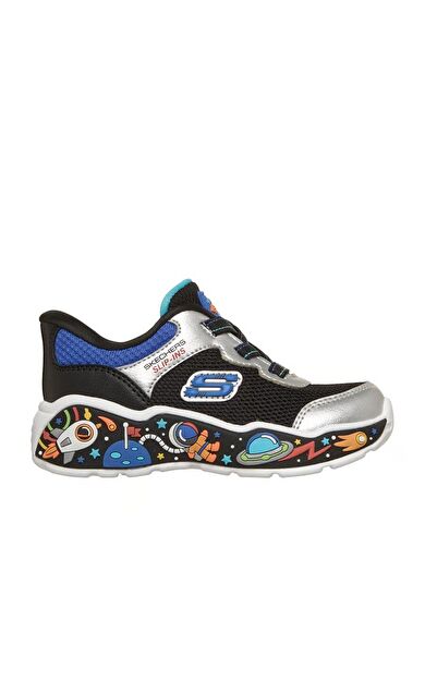 Skechers 407625N BKSL Play Scene Unisex Çocuk Spor Ayakkabı