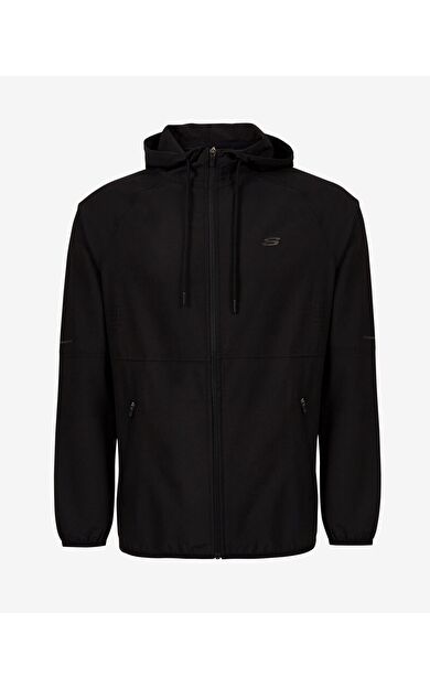 Skechers S202168-001 Micro Collection M Mesh Detailed Zip Jacket Erkek Spor Ceket
