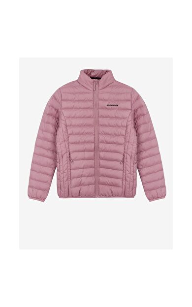 Skechers S212273-620 W Turtle Neck Essential Kadın Mont