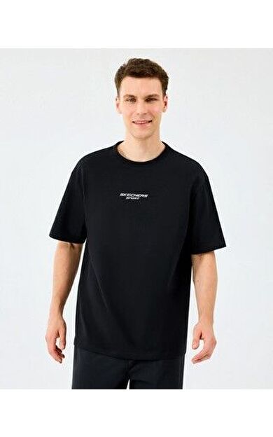 Skechers S231094-3817 M Graphic Tee Reflect Logo Oversize Erkek Tişört