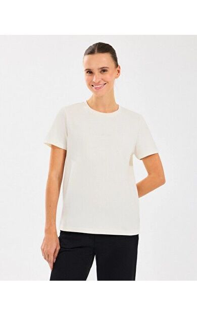 Skechers S2510029-102 W Essential Crewneck Kadın Spor Tişört