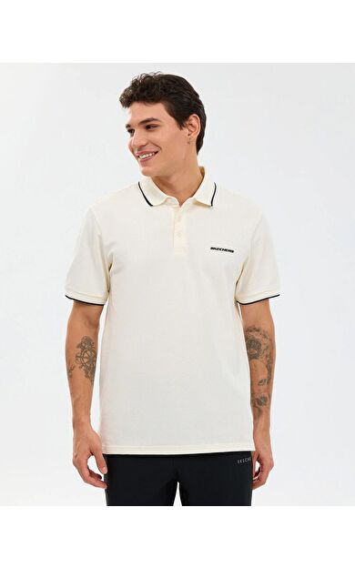 Skechers S2610078-3855 M Piping Detail Erkek Polo Tişört