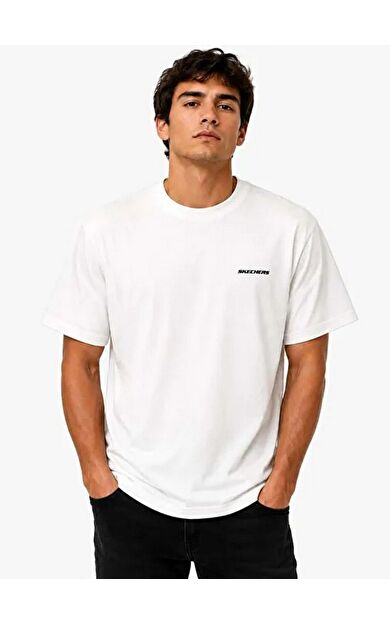 Skechers S2620191-3855 M Oversize Essential Heavy Erkek Spor Tişört