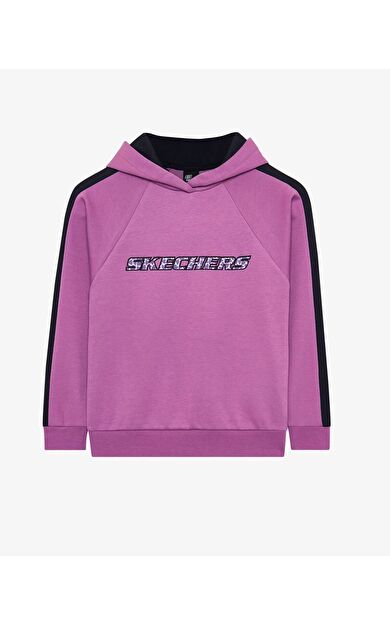 Skechers SK242055-499 G 2Xi-Lock Hoodie Kız Çocuk Sweatshirt