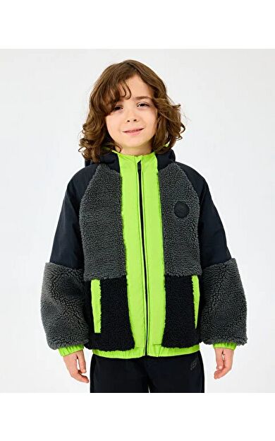 Skechers SK2520045-1602 B Fleece Full Zip Sherpa Erkek Çocuk Polar