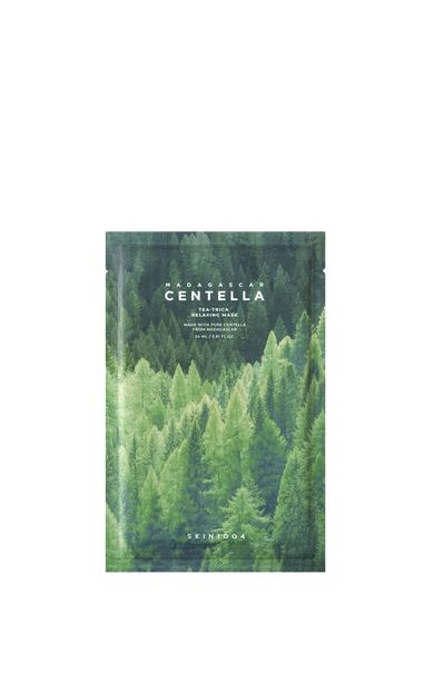 Skin1004 Madagascar Centella Tea-Trica Relaxing Yağlı Cilt İçin Dengeleyici Kağıt Maske 24 ml