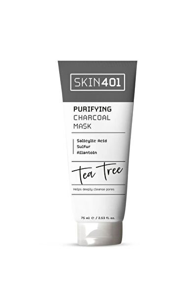 Skin401 Arındırıcı Kömür Maskesi 75 ml