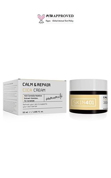 Skin401 Sakinleştirici ve Bariyer Onarıcı Centella Krem 50ml