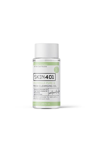 Skin401 Kalendula Cilt Temizleme Yağı 50ml (SEYAHAT BOY)