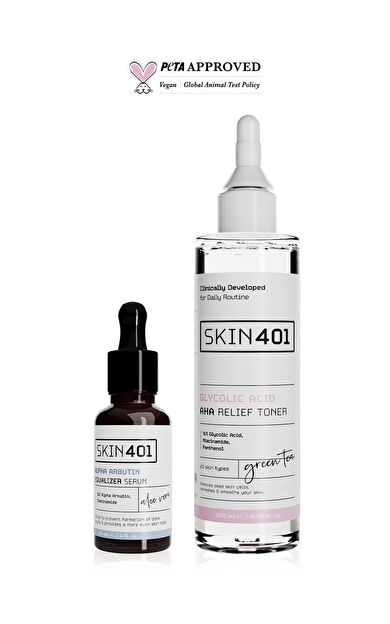 Skin401 Koyu Leke ve Siyah Nokta Bakim Rutini