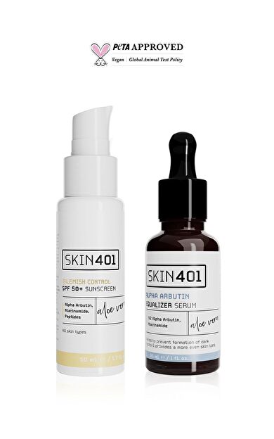 Skin401 Leke Karşıtı Güneş Koruma Seti