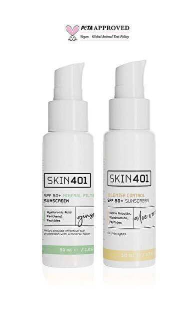 Skin401 Mineral Filtre Ve Leke Karşıtı Güneş Kremi Seti