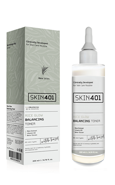 SKIN401 Rice Glow Balancing Toner 200ml