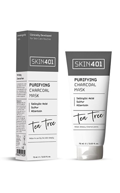 Skin401 Purifying Salicylic Charchoal Mask 75ml