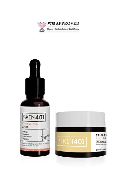 Skin401 Retinol & Cica Bakımı İkili Set