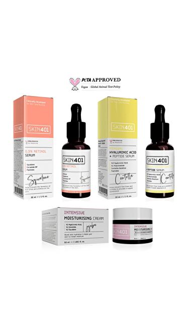 Skin401 Retinol Sandvic Metodu Bakım Rutini