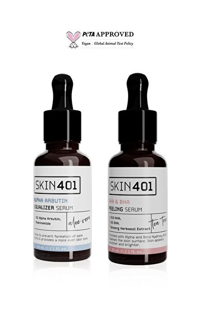 Skin401 Sivilce Lekesi Önlemeye Yardımcı Serum Seti