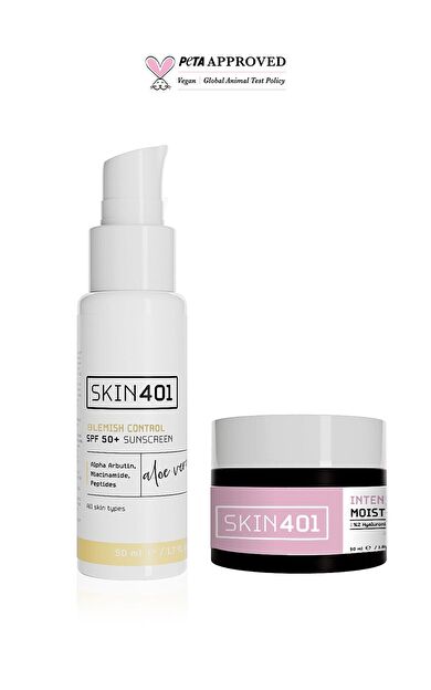 Skin401 Yoğun Nemlendirici Ve Güneş Kremi Seti