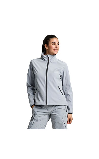 ACT WS SOFTSHELL JACKET ALUMINIUM
