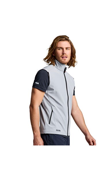 ACT SOFTSHELL VEST ALUMINIUM
