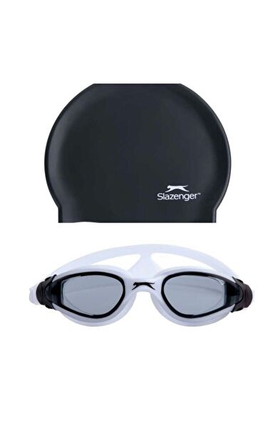 Slazenger Junior Yüzücü Gözlüğü Aero GS16 SmokeSilverSlver+BONE