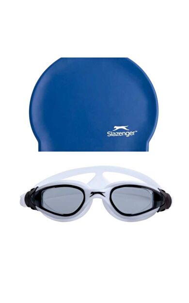 Slazenger Junior Yüzücü Gözlüğü Aero GS16 SmokeSilverSlver+BONE