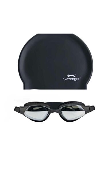 Slazenger Yetişkin Yüzücü Gözlüğü Reflex GT14 MsmkeBlckBlck Mir+BONE