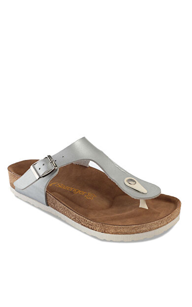 Slazenger LUKE Kadın Terlik Gümüş Gümüş