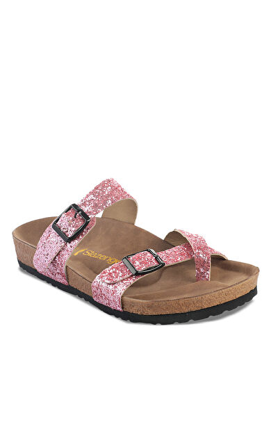 Slazenger LARA Kadın Terlik Kırmızı / Pembe Kırmızı / Pembe