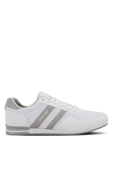 Slazenger OMEGA Sneaker Erkek Ayakkabı Beyaz Beyaz SA12LE350-000