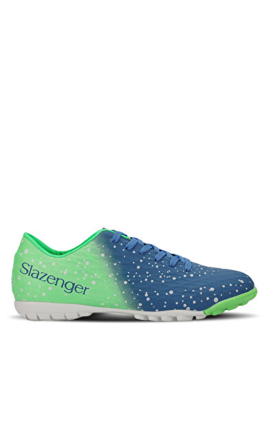 Slazenger HANIA HS Futbol Erkek Halı Saha Ayakkabı Saks Mavi Saks Mavi