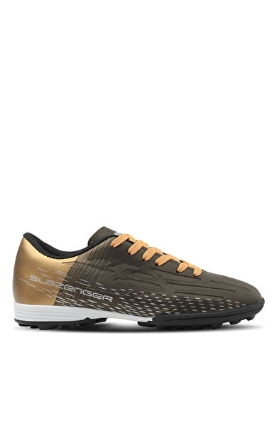 Slazenger SCORE I HS Futbol Erkek Halı Saha Ayakkabı Haki / Altın Haki / Altın