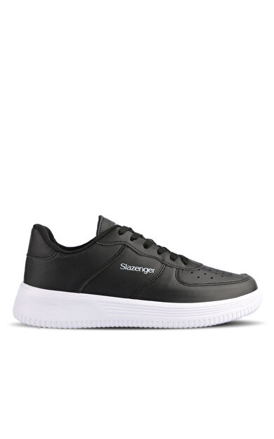 Slazenger EKUA Sneaker Erkek Ayakkabı Siyah / Beyaz Siyah / Beyaz