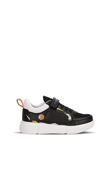 Slazenger KEPA Sneaker Erkek Çocuk Ayakkabı Siyah / Beyaz Siyah / Beyaz SA13LF021-510
