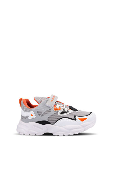 Slazenger KAJAL I Sneaker Kız Çocuk Ayakkabı Gri / Beyaz Gri / Beyaz SA13LP008-210