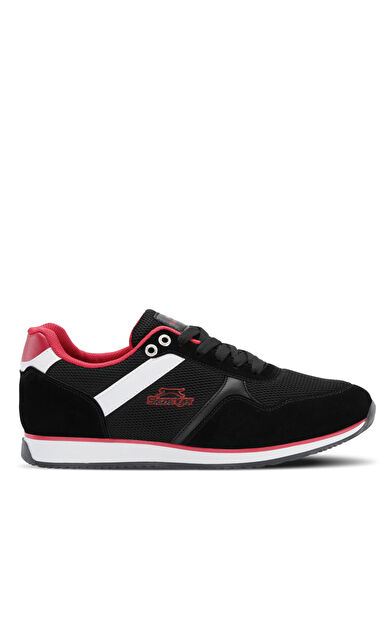 Slazenger OLIVIERA I Sneaker Erkek Ayakkabı Siyah / Kırmızı Siyah / Kırmızı