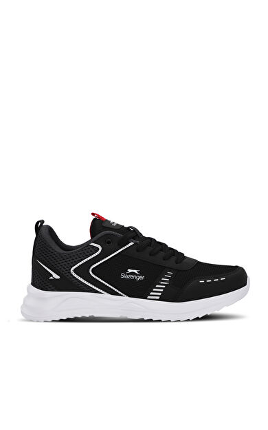 Slazenger GUMMY I Kadın Sneaker Ayakkabı Siyah / Beyaz
